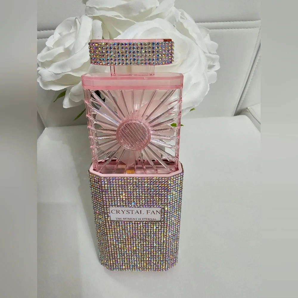 Fan - Handheld Rhinestone - Picture 4 of 7